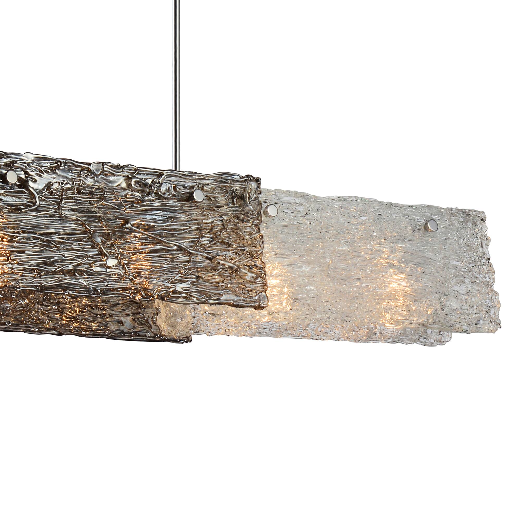 Back. CWI Lighting - Wilma 6 Light Down Chandelier With Chrome Finish - Chrome.