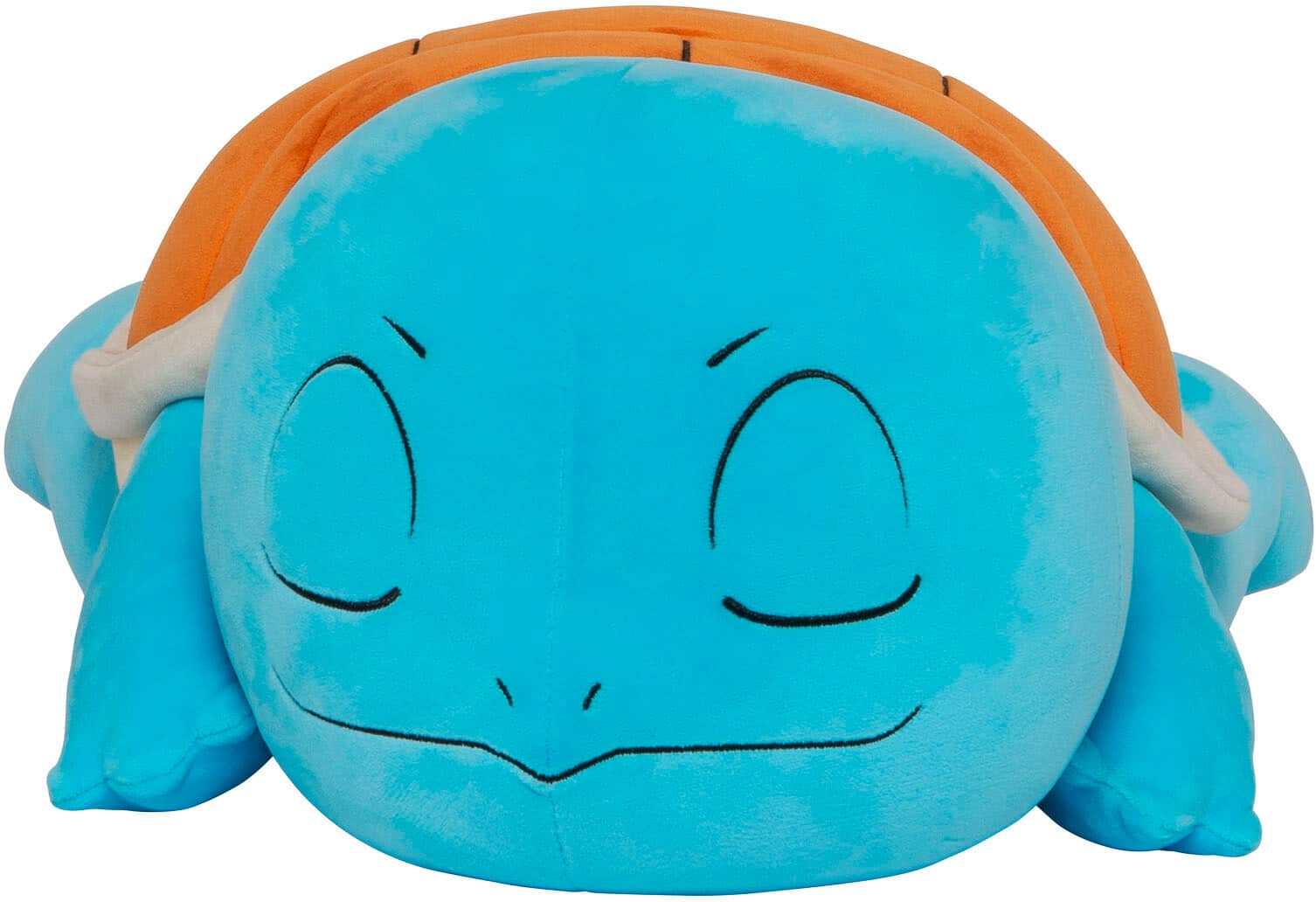 Alt View 2. Jazwares - Pokémon 18" Premium Plush - Sleeping Pose - Squirtle.