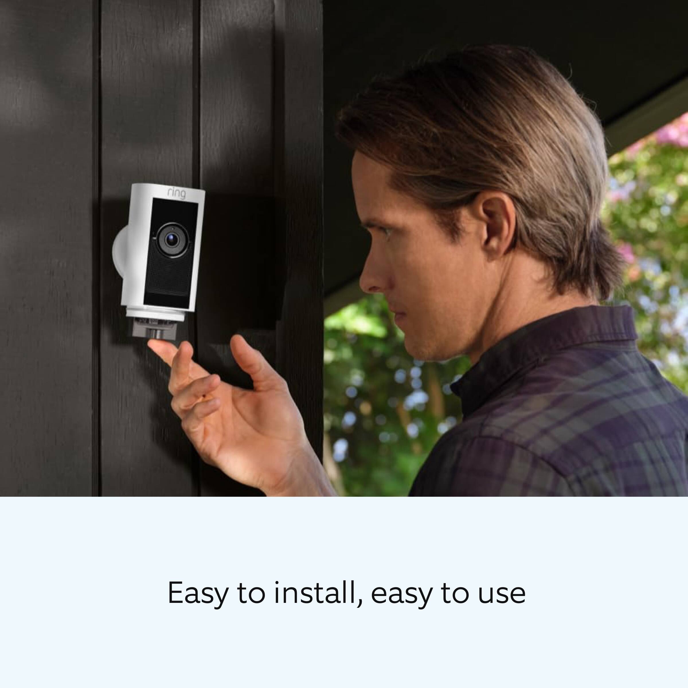 Easy to install, easy to use.