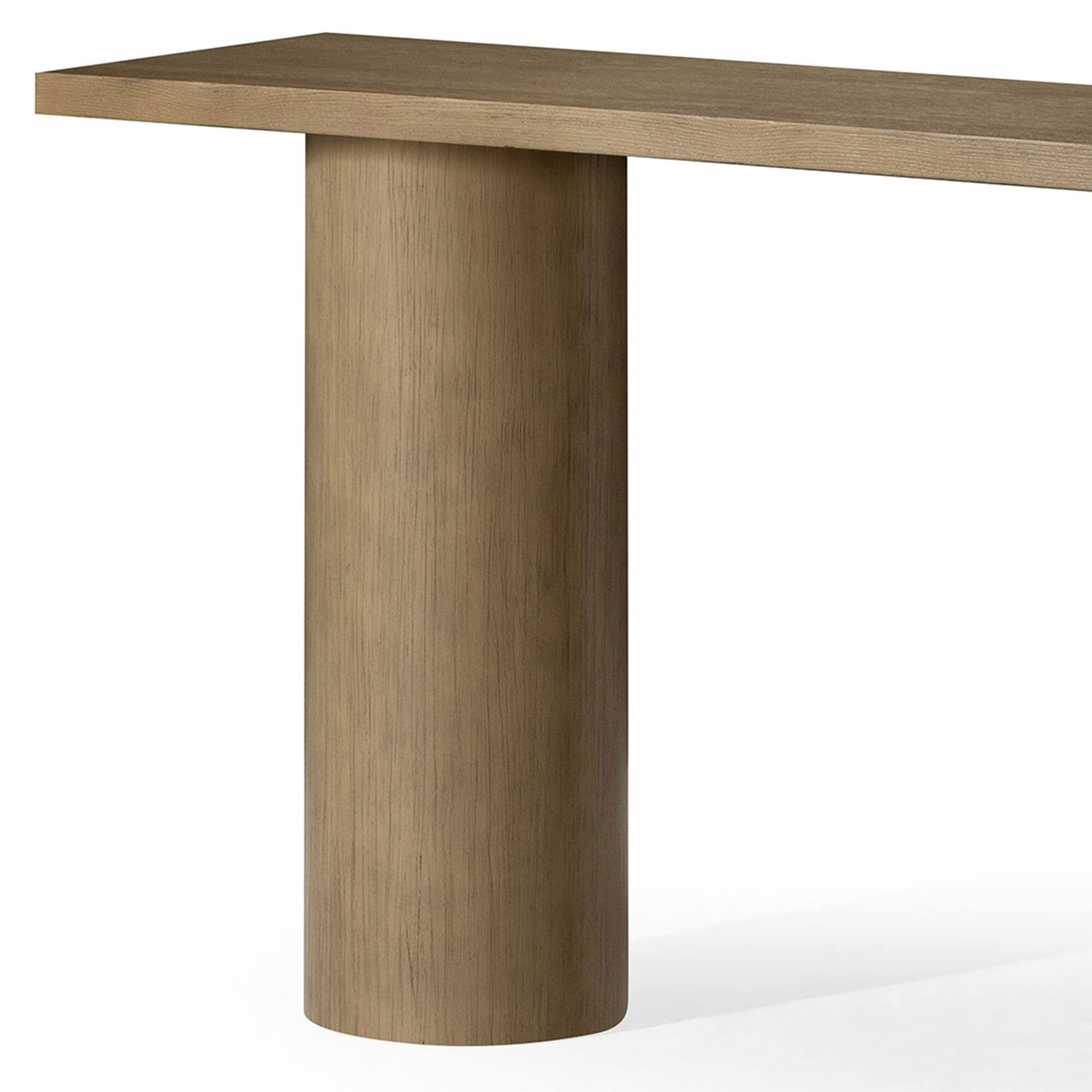 Alt View 4. Maven Lane - Maven Lane Lana Contemporary Wooden Console Table in Refined Grey Finish - Refined Grey.