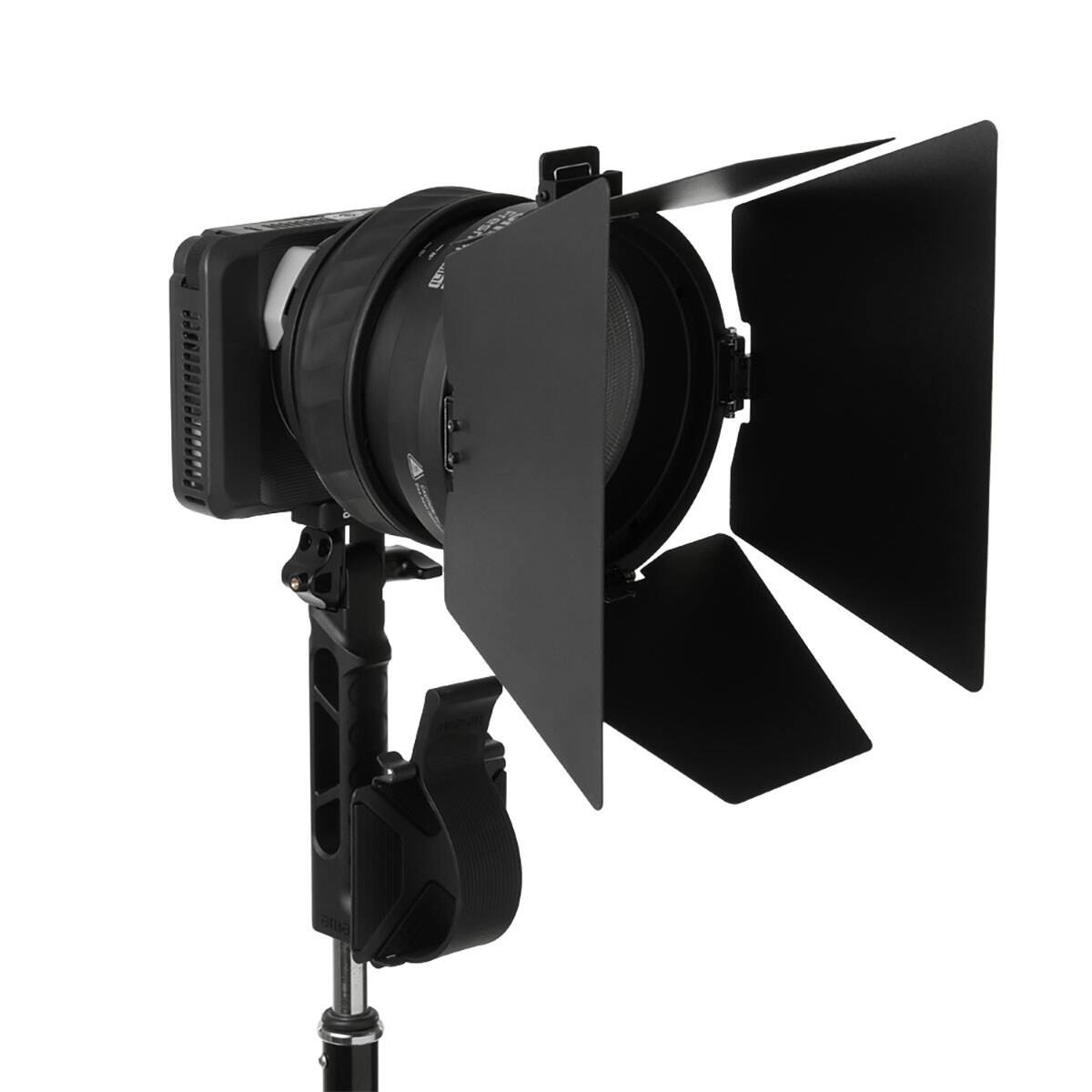 Alt View 7. Amaran - amaran Fresnel and Barn Doors Kit for Ray 360c and 660c COB Light.