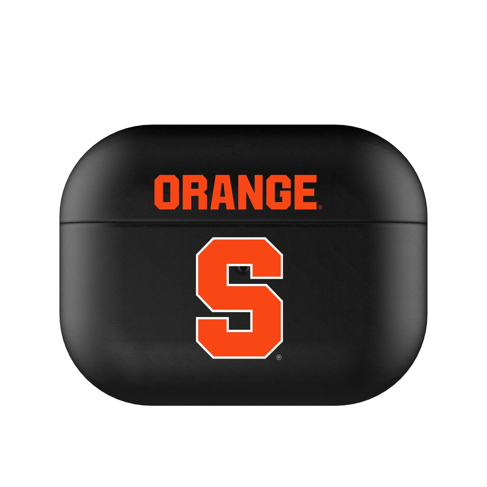 Front. Keyscaper - Syracuse Orange Syracuse Orange Insignia 2nd Gen AirPods Pro Case Cover - Black.