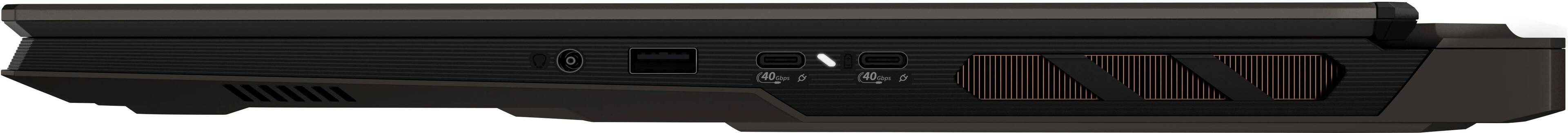 Alt View 9. MSI - Vector A18 HX AI 18" 240Hz QHD+ Gaming Laptop - AMD R9-9955HX - GeForce RTX 5080 - 32GB Memory - 1TBSSD - Cosmo Gray.