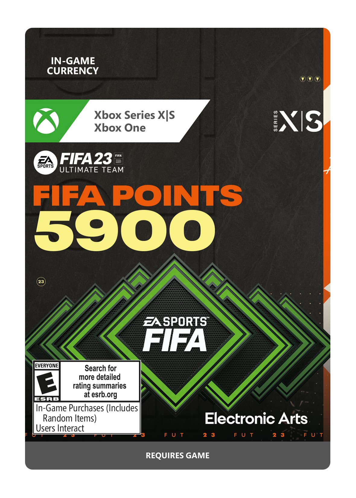 Front. Electronic Arts - FIFA 23 Ultimate Team 5900 Points.