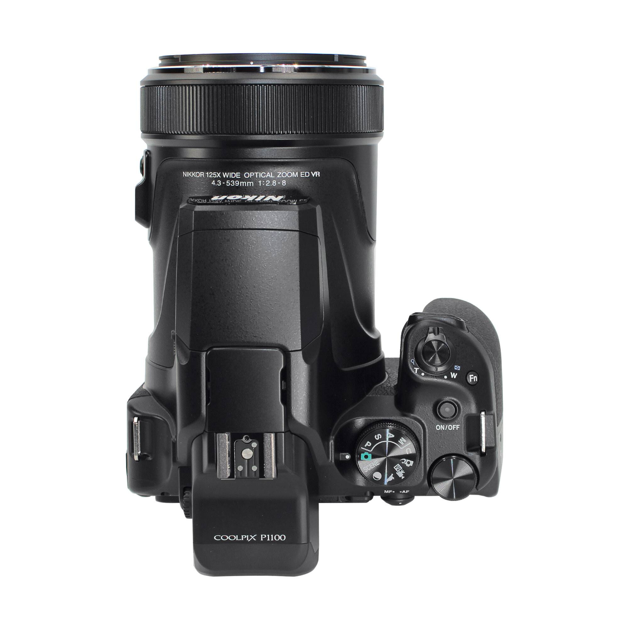 NIKKOR 125X WIDE OPTICAL ZOOM ED VR  
4.3-539mm 1:2.8-8  
COOLPIX P1100