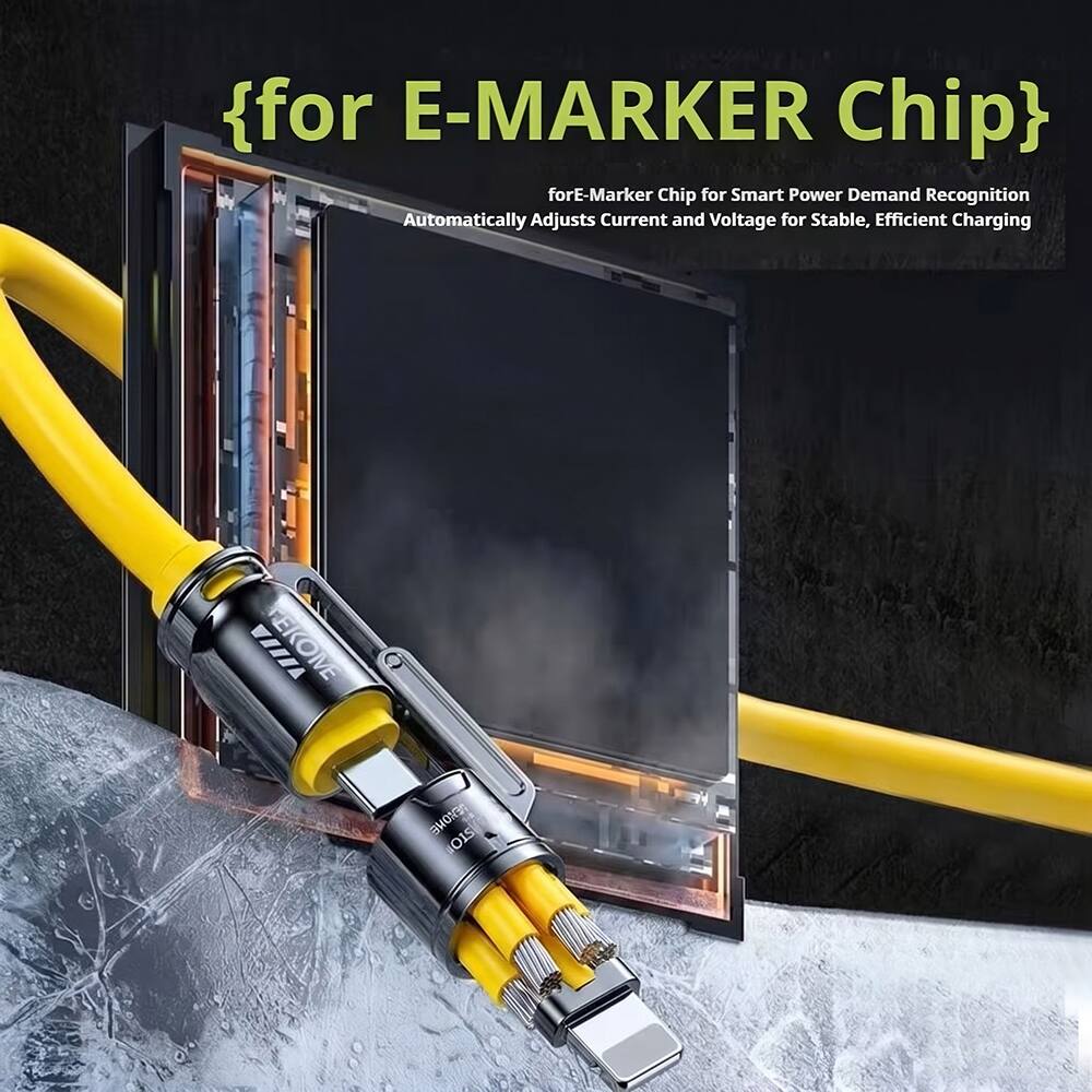 {for E-MARKER Chip}  
for E-Marker Chip for Smart Power Demand Recognition  
Automatically Adjusts Current and Voltage for Stable, Efficient Charging  
TEKOME HONE OIS