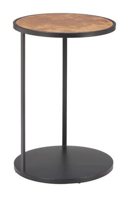 Hivvago - Nodo Side Table - Brown & Black