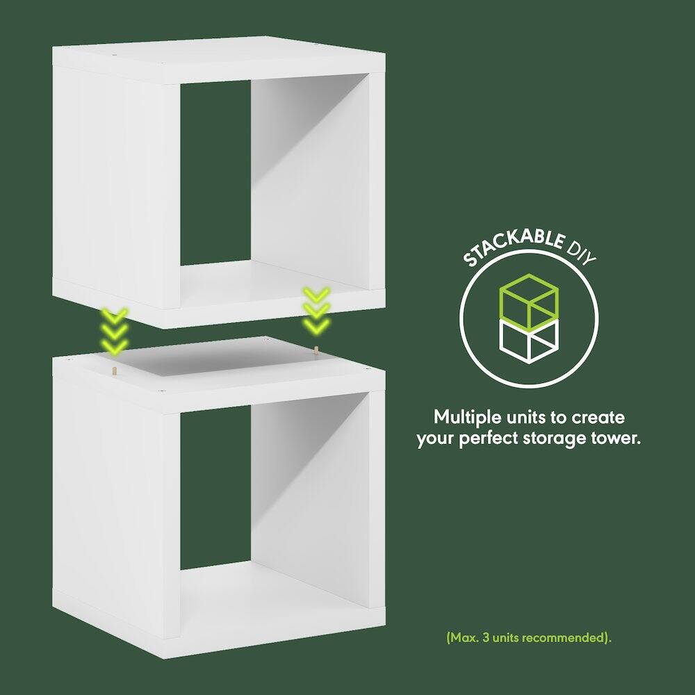 STACKABLE DIY  
Multiple units to create your perfect storage tower.  
(Max. 3 units recommended).