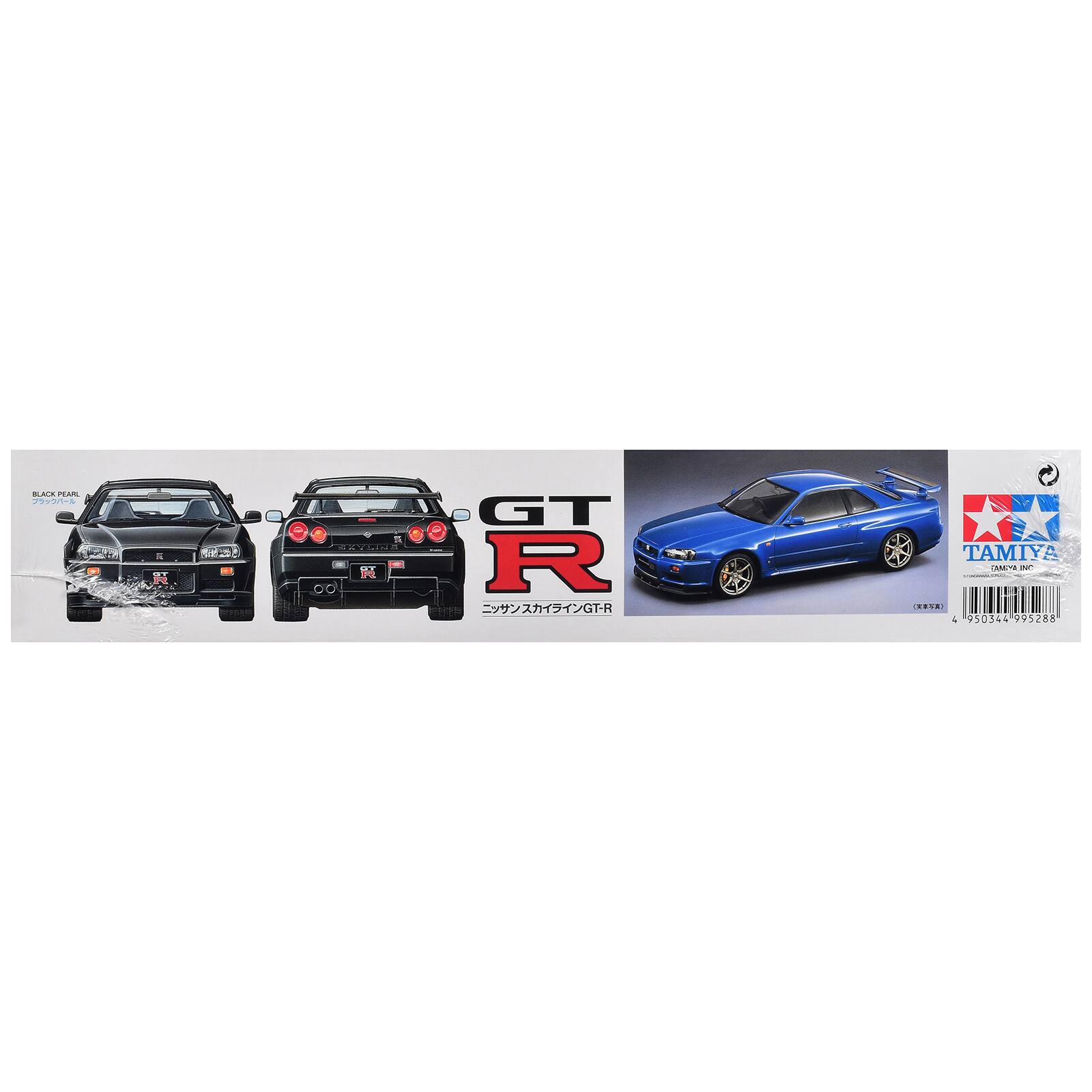 BLACK PEARL  
SAVENTE UT R 00  
GT R GT-R  
TAMIYA AMYA NO - 950344 995288