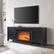 Left Zoom. Camden&Wells - Yarmouth Log Fireplace TV Stand for Most TVs up to 75" - Obsidian.