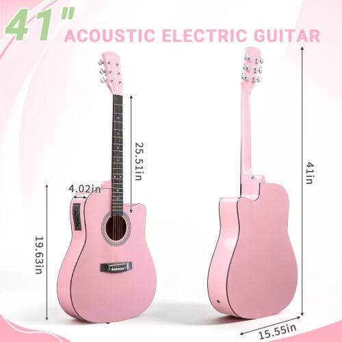 41" ACOUSTIC ELECTRIC GUITAR
19.63in
4.02in
25.51in
41in
15.55in