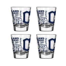 Logo Brands - Cleveland Guardians 4-Pack 2oz. Shot Glass Set - Multicolor