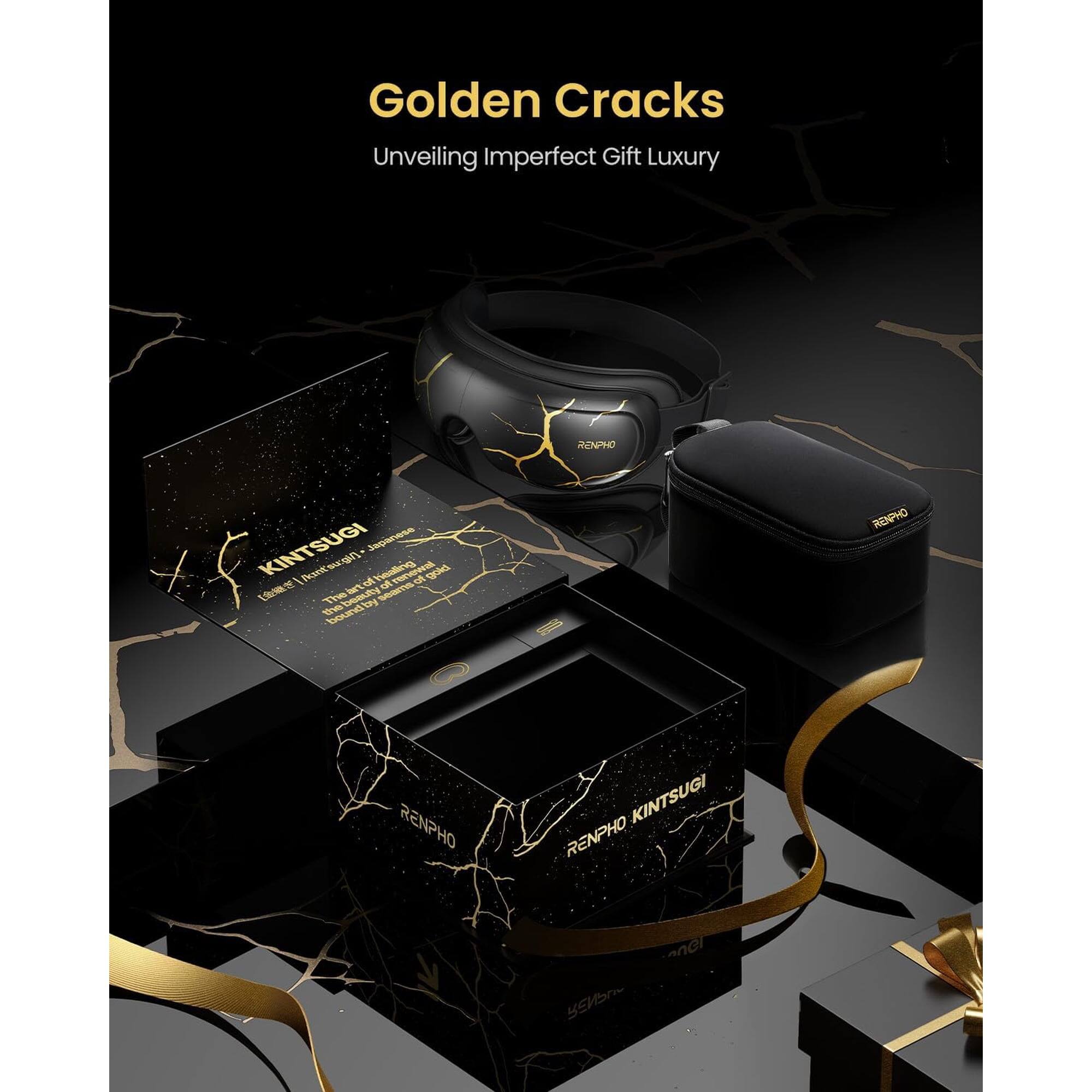 Golden Cracks  
Unveiling Imperfect Gift Luxury  
RENPHO KINTSUGI