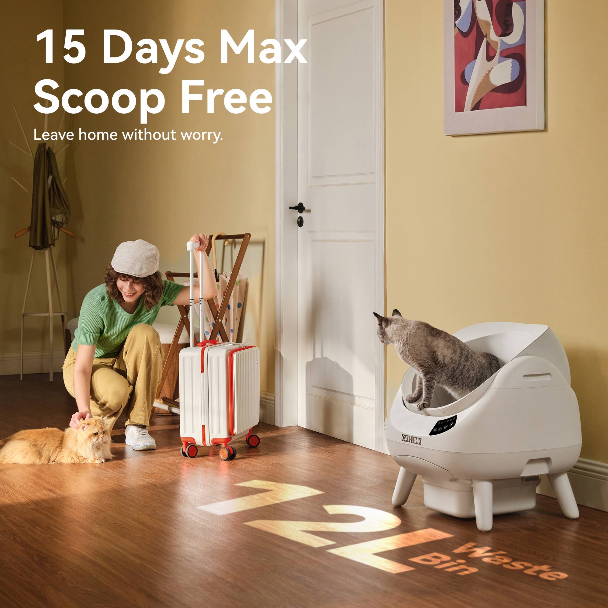 15 Days Max Scoop Free  
Leave home without worry.