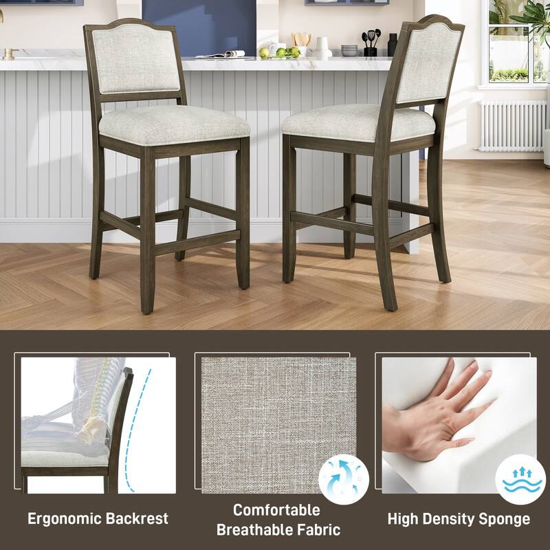 Ergonomic Backrest  
Comfortable Breathable Fabric  
High Density Sponge