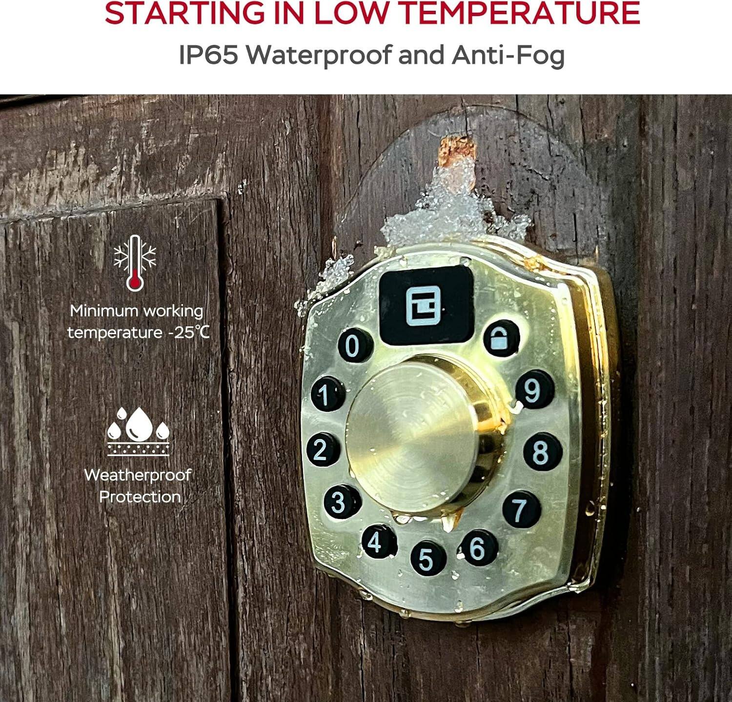 STARTING IN LOW TEMPERATURE  
IP65 Waterproof and Anti-Fog  

Minimum working temperature -25°C  

Weatherproof Protection