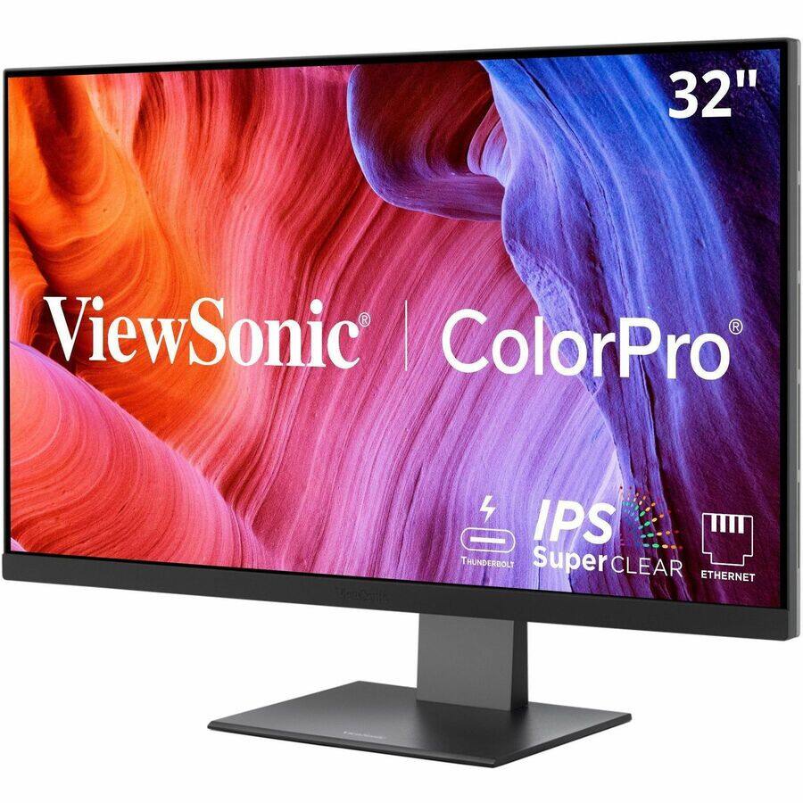 32" ViewSonic ColorPro 4 IPS SuperClear Thunderbolt Ethernet