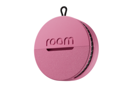 Roam - 3-in-1 Tracker - Bluetooth Item Locator, Keys/Luggage/Pet Gear, iOS or Android Find My, Waterproof, 1-Pack - Pink