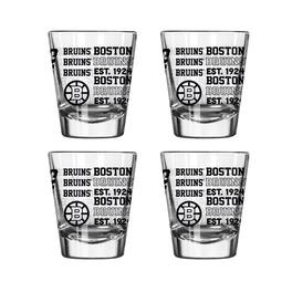 Logo Brands - 4-Pack 2oz. Shot Glass Set - Multicolor