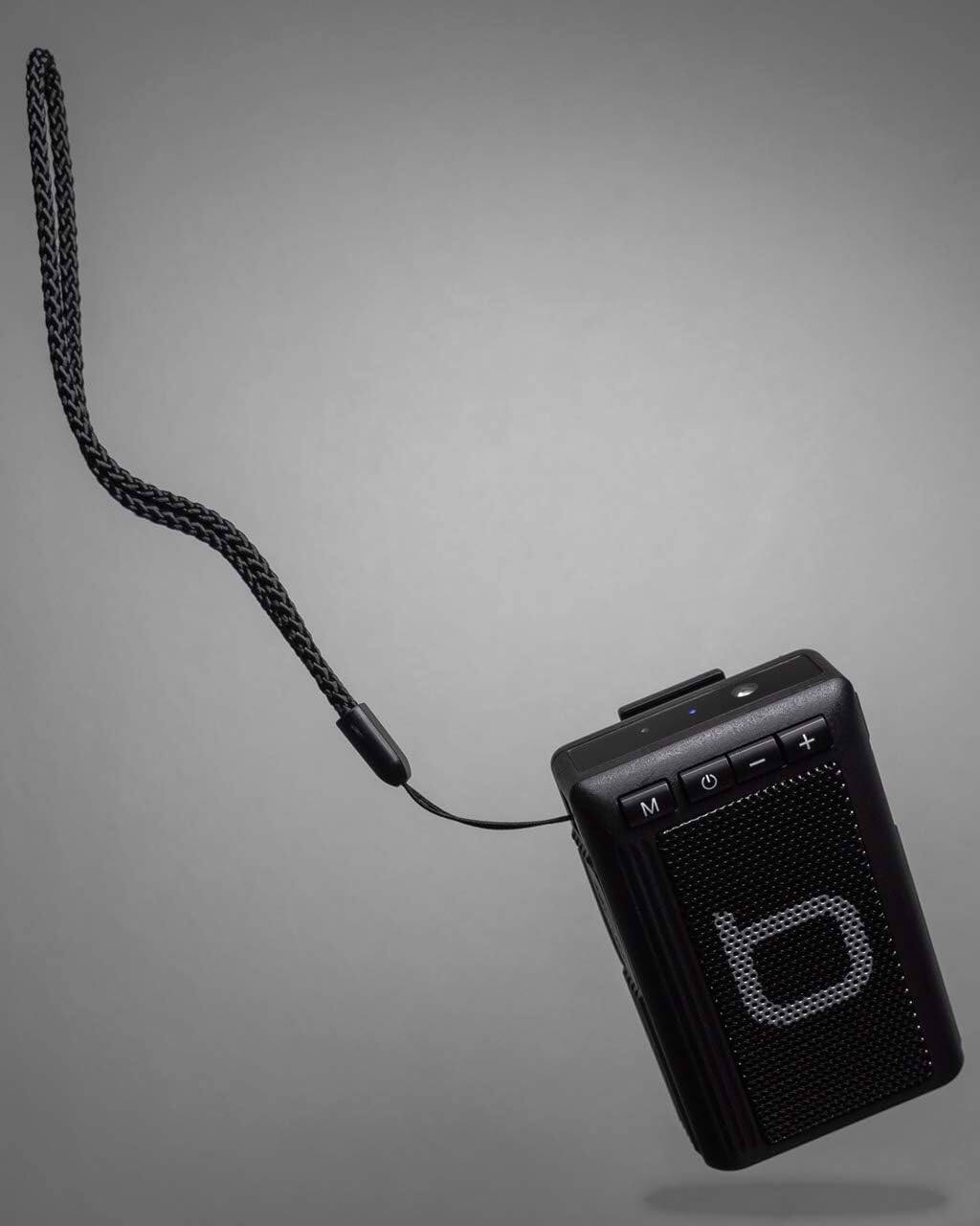 Left. Bumpboxx - Bumpboxx Retro Pager - Wearable Bluetooth Speaker to Carry Anywhere.