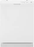 Insignia™ - 24” Front Control Built-In Dishwasher with DishSense™, ENERGY STAR Certification, and Operating Sound Level 52 dBA - White