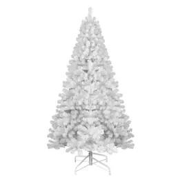 BreeBe - 5ft Christmas Tree with Memory Wire - White
