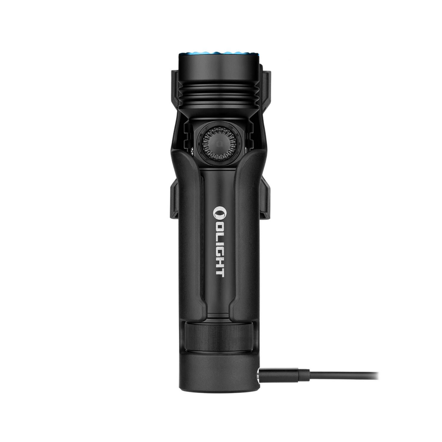 Back. OLIGHT - Olight Seeker 4 Pro Rechargeable LED Flashlight (Cool White, Matte Black).