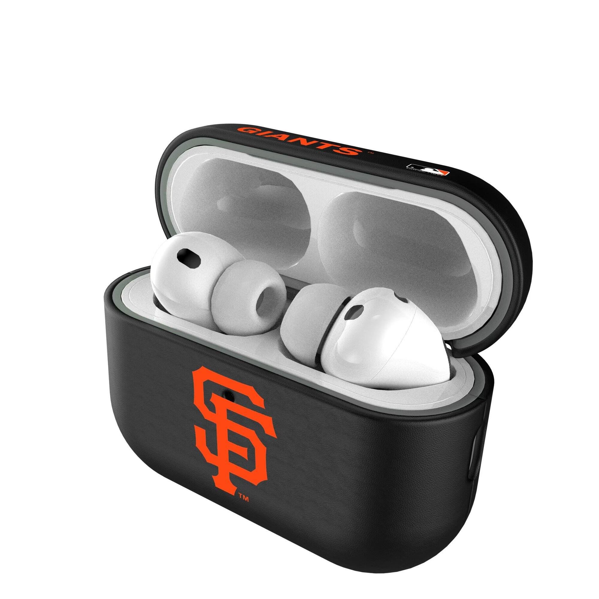 Alt View 3. Keyscaper - San Francisco Giants AirPods Pro 3rd Generation Case Cover - No Size - Black.