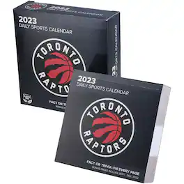 Turner Licensing - Toronto Raptors 2023 Box Calendar - Multicolor