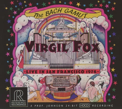 Virgil Fox - Bach Gamut  - COMPACT DISCS
