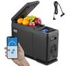 VEVOR - Car Refrigerator, 12 Volt Car Armrest Refrigerator Fridge, 8 L Single Zone Portable Freezer, -4℉-68℉ Adjustable Range - Black