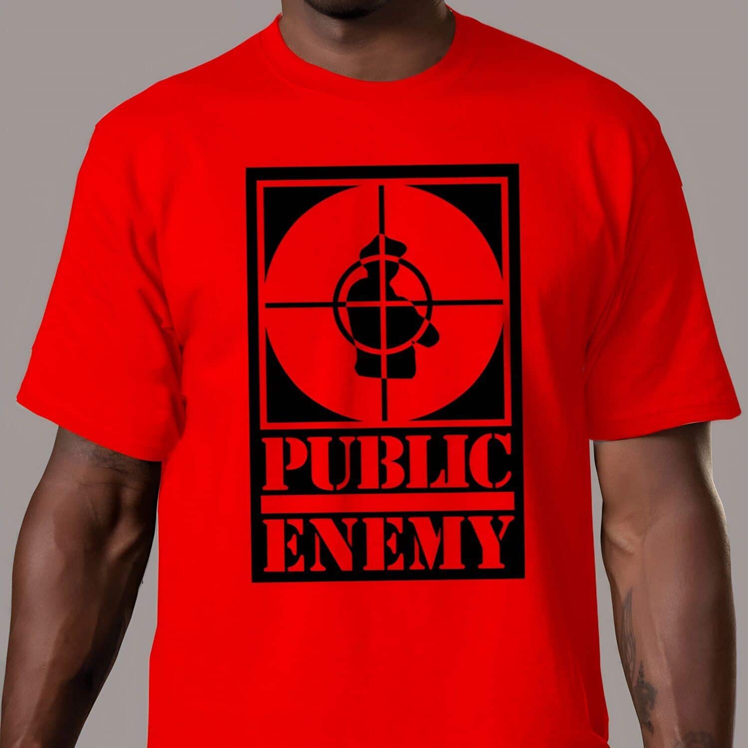 PopMarket - Public Enemy - Rebirth Of A Nation Big Logo (t-shirt XL) - APPAREL - Multicolor
