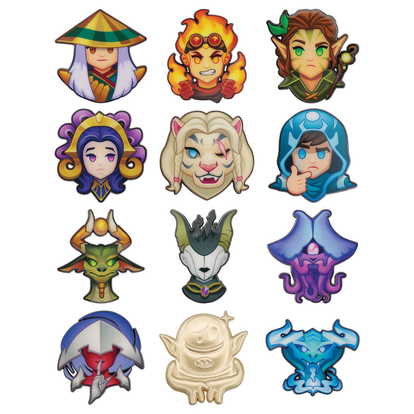 Front. Magic The Gathering - Magic: The Gathering 1.5" Mystery Pin - Blind Box (1 Pin with Order) - Styles May Vary.