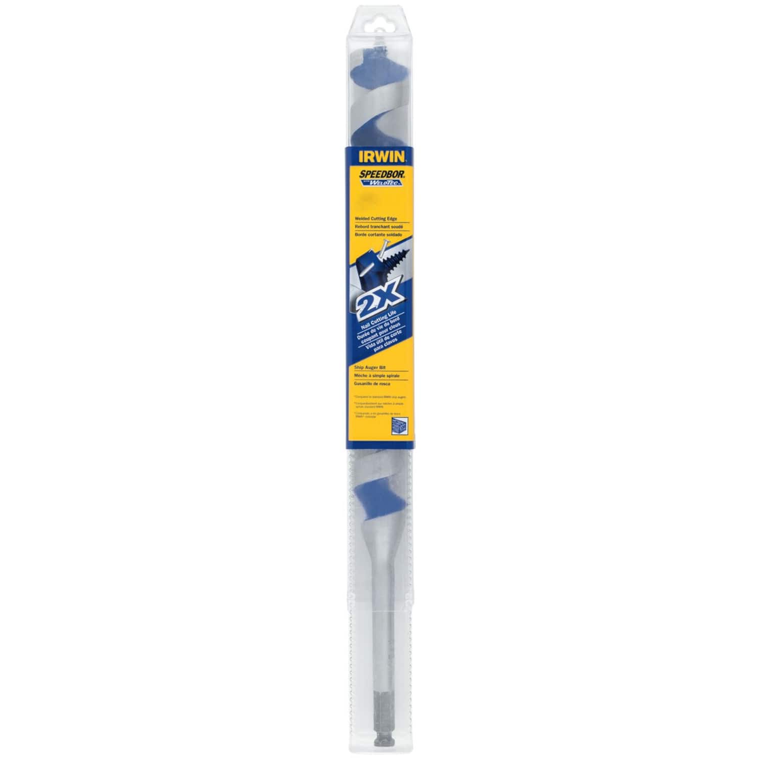 Irwin - WeldTec 1-1/4 in. D X 17 in. L Auger Bit 1 pc price history on PriceWatchPro