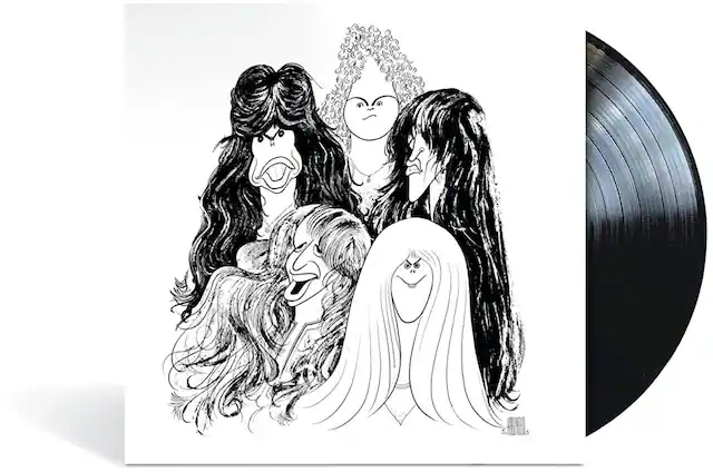 Front. Aerosmith - Draw The Line - VINYL LP.