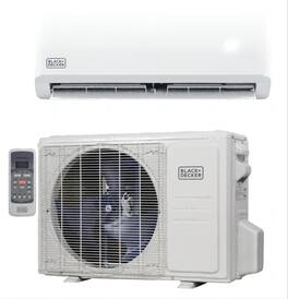 Black+Decker - 12,000 BTU Inverter Mini Split Air Conditioner with Heat Pump, Cools & Heats Up To 550 Sq. Ft., BSA1215MC - White