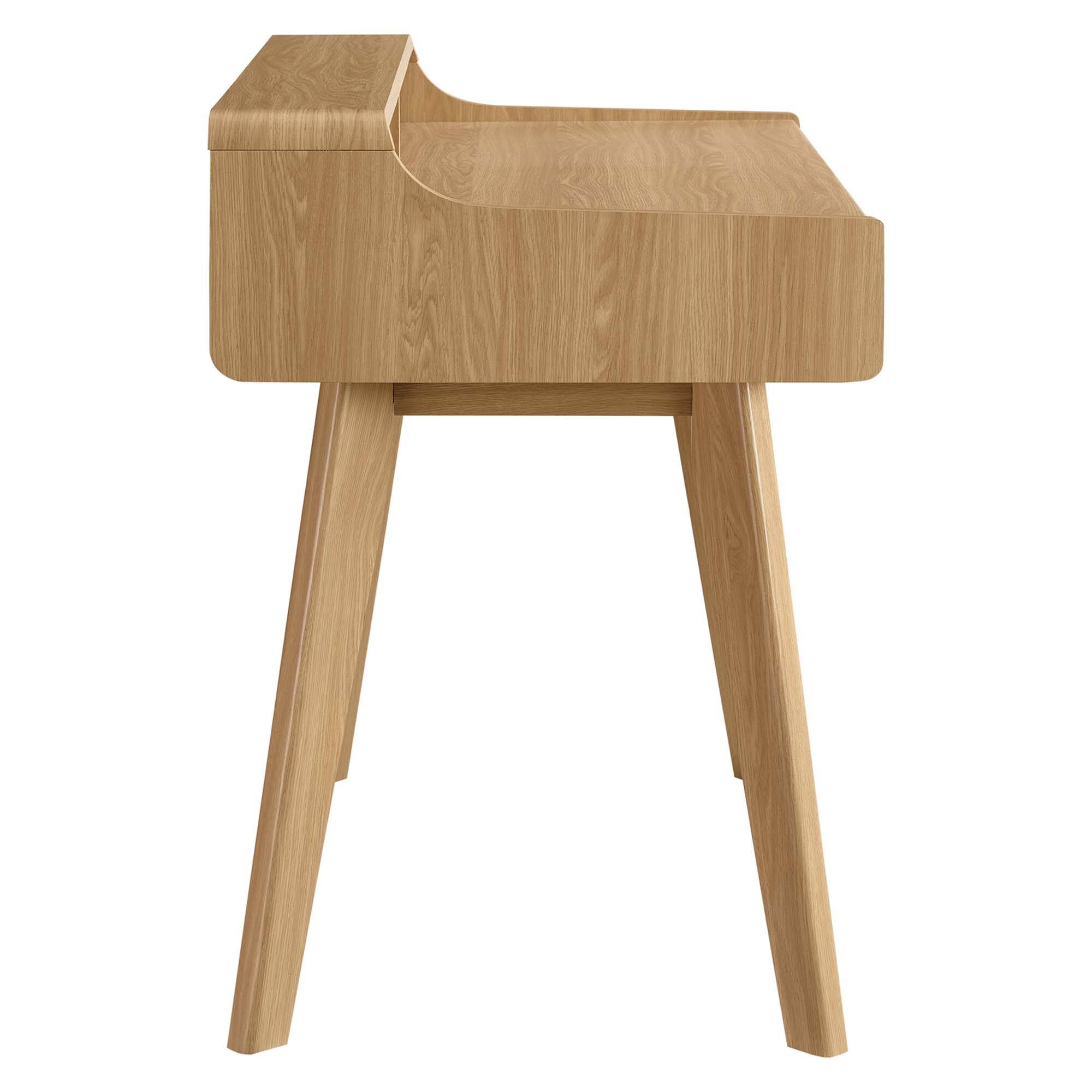 Alt View 1. Modway - Render Writing Desk by Modway - Oak.