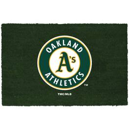 The Memory Company - Oakland Athletics Team Colors Doormat - Multicolor