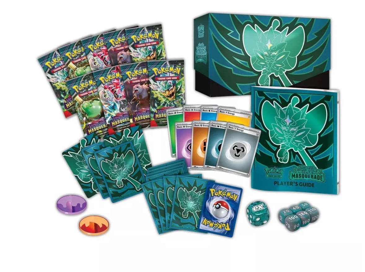 Pokémon Trading Card Game
Twilight Masquerade
Player's Guide
Pokémon Trading Card Game
Twilight Masquerade
Basic Energy
Basic Energy
Basic Energy
Basic Energy
Pokémon
Pokémon
Pokémon
Pokémon
Twilight Masquerade
Twilight Masquerade
Twilight Masquerade
Twilight Masquerade
50
40
110
20
180
aF
100
120
70
160
80
ex
20
40
50
100
180
110
120
160
80
Pokémon
Pokémon
Pokémon
Pokémon
Twilight Masquerade
Twilight Masquerade
Twilight Masquerade
Twilight Masquerade
Basic Energy
Basic Energy
Basic Energy
Basic Energy
Pokémon
Pokémon
Pokémon
Pokémon
Twilight Masquerade
Twilight Masquerade
Twilight Masquerade
Twilight Masquerade
50
40
110
20
180
aF
100