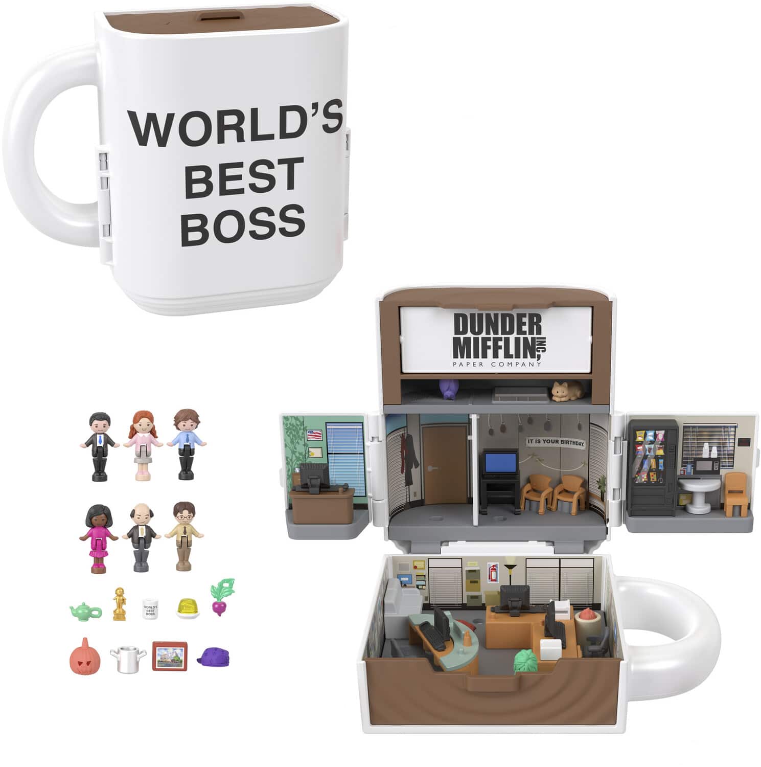 Collector - Polly Pocket Collector Compact: The Office - COLLECTABLES - Mattel