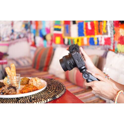 Alt View 6. Sony - Sony Alpha ZV-E10 II Mirrorless Camera 16-50mm Lens + 64GB Card + Bag (International Version).