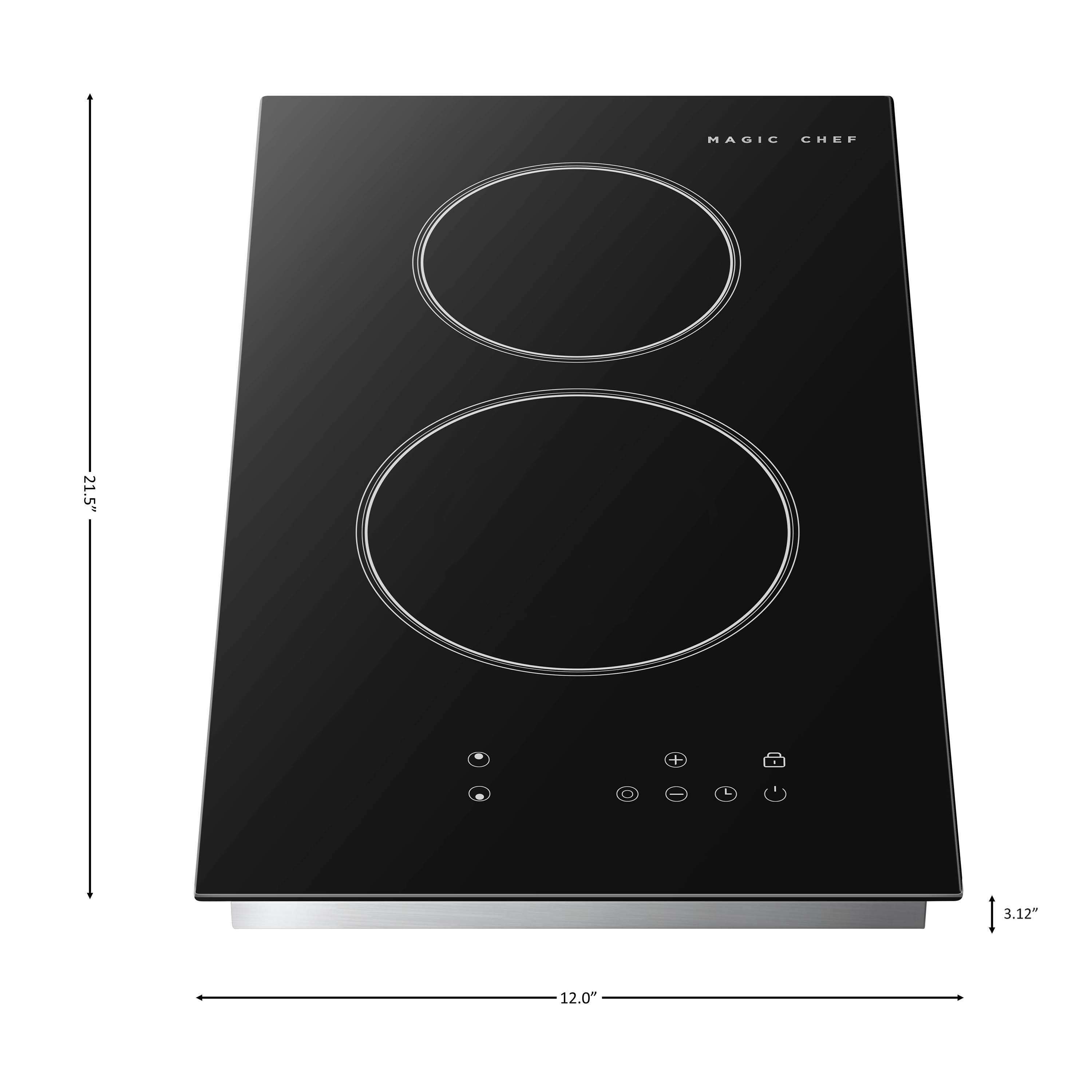 MAGIC CHEF  
21.5" x 12.0" x 3.12"