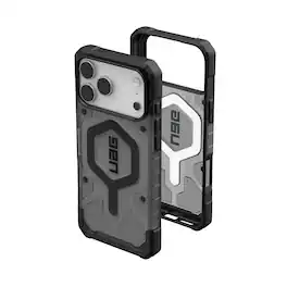 UAG - iPhone 18 Pro Max/iPhone 17 Pro Max Case with MagSafe, Traction Grip, Drop Protection, Transparent Cover, Pathfinder - Ash/Black