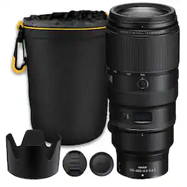Nikon - 100-400mm f/4.5-5.6 VR S Z-Mount Wildlife Photography Lens Bundle