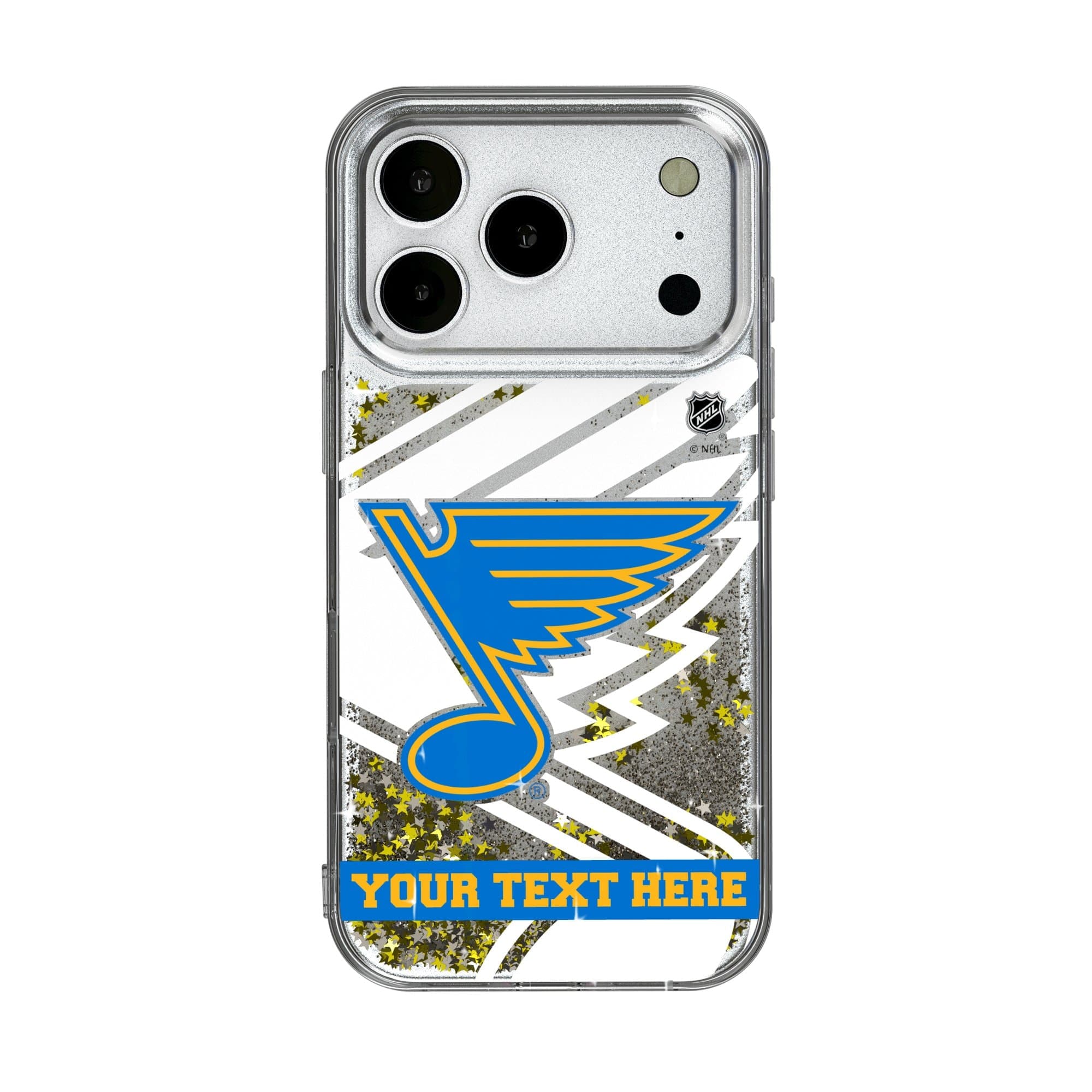 Keyscaper - NHL - St. Louis Blues Personalized Tilt Design iPhone Glitter Phone Case - 13 Pro - Multicolor price history on PriceWatchPro
