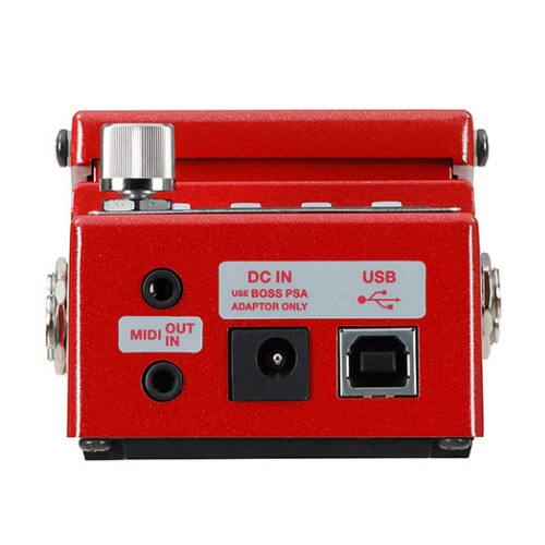 DC IN  
USB  
MIDI IN  
MIDI OUT  
use BOSS PSA ADAPTOR ONLY