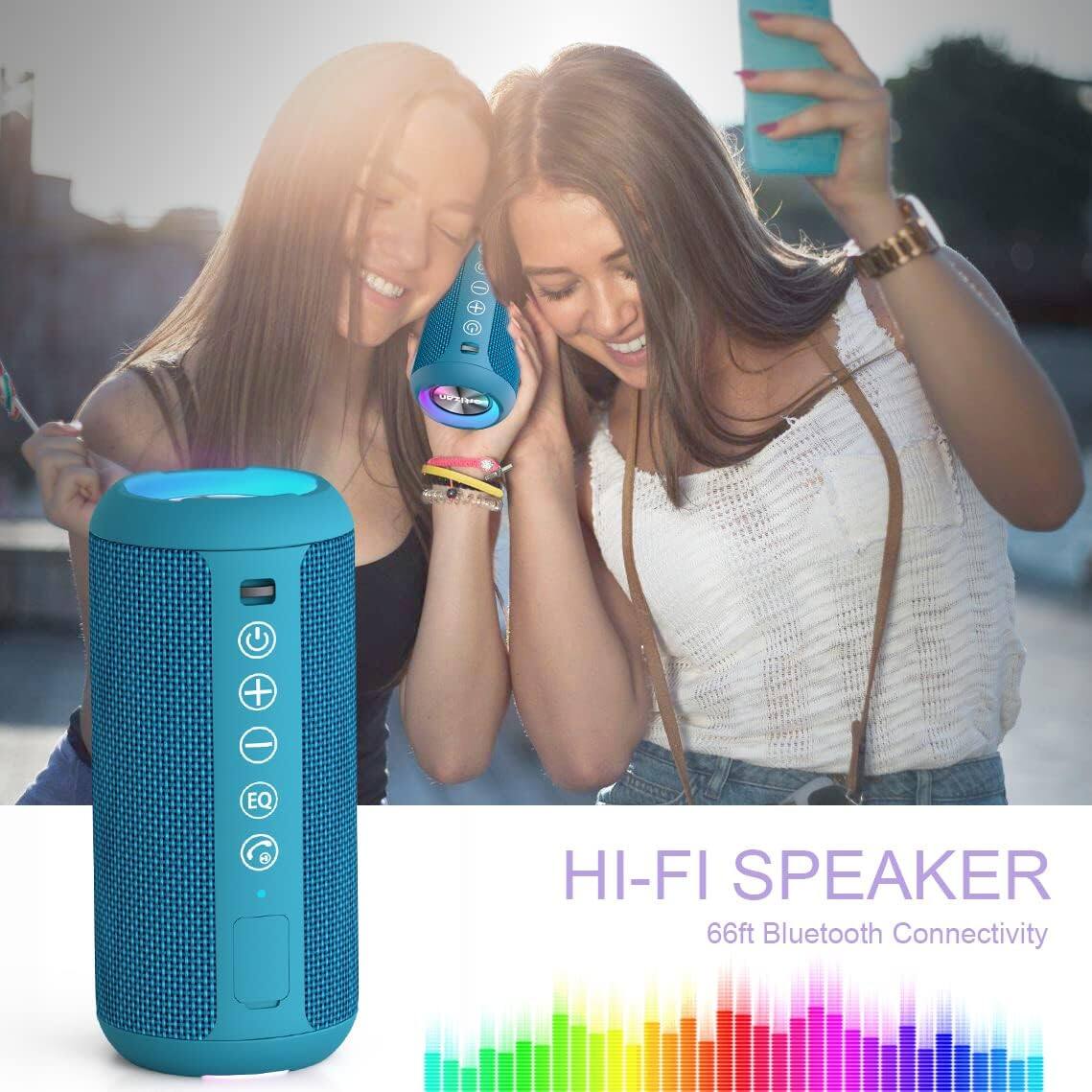 HI-FI SPEAKER  
66ft Bluetooth Connectivity