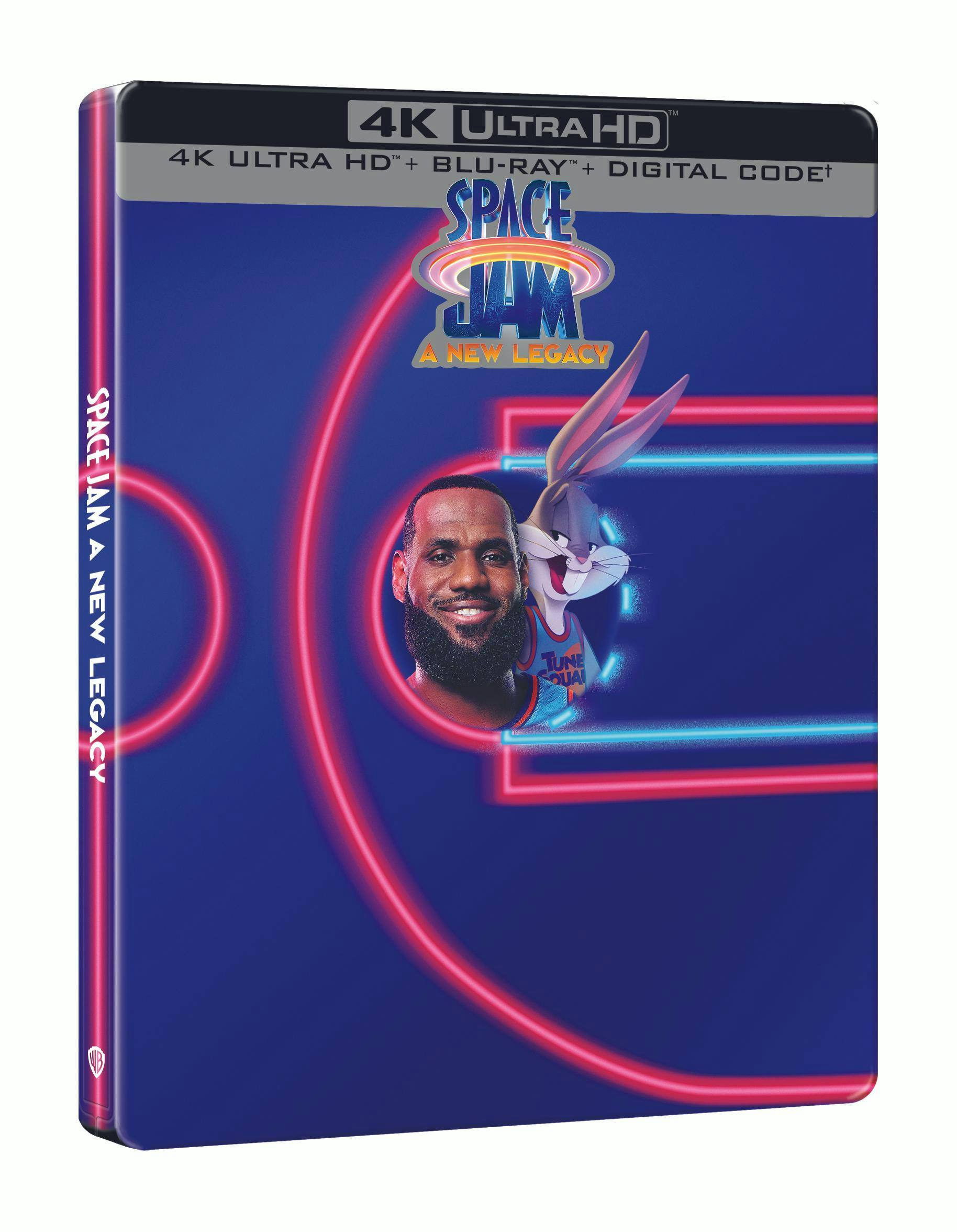 Angle. Space Jam: A New Legacy (4K UHD Steelbook + Blu ray) [UHD].
