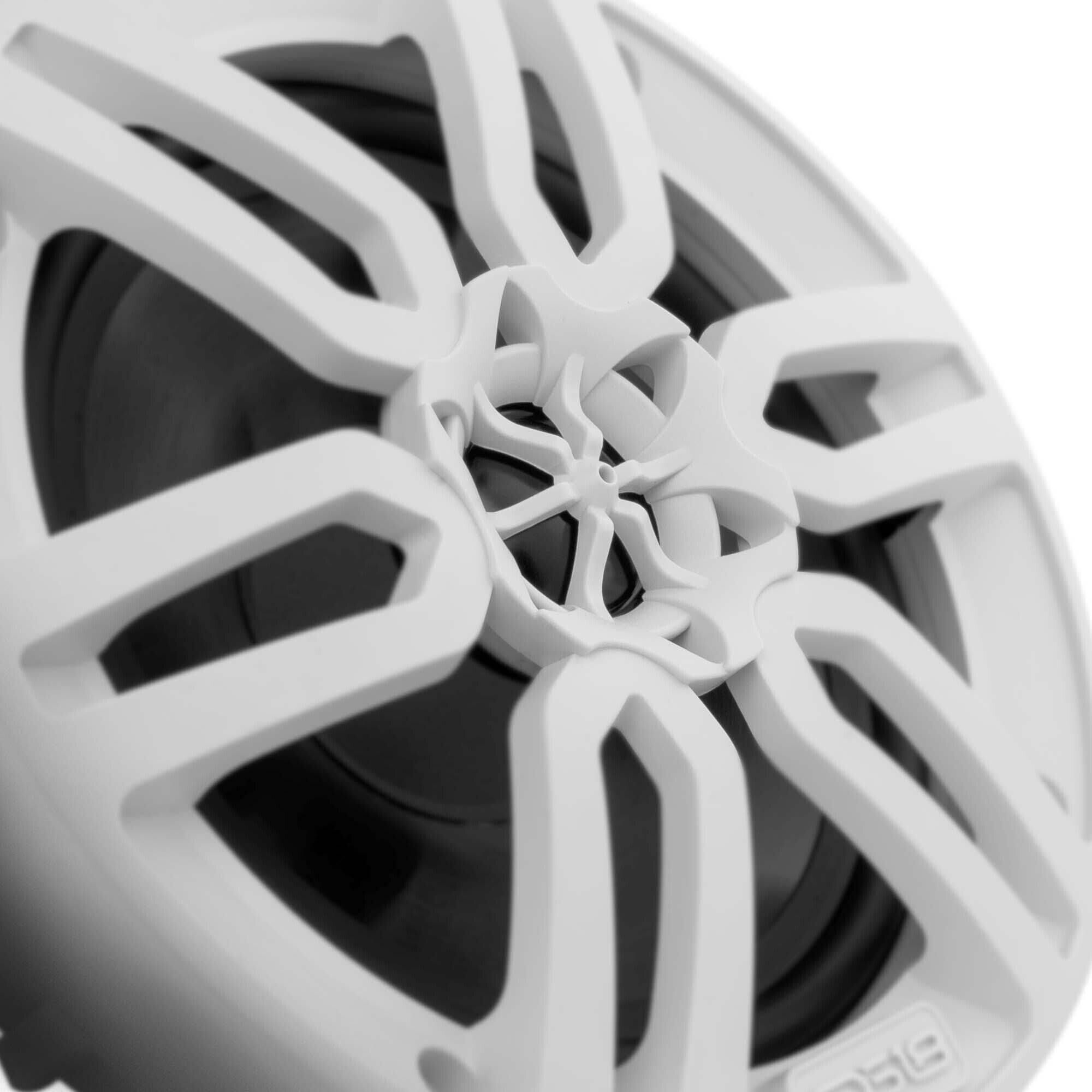 Alt View 1. DS18 Audio - MP 6.5" 2-way Coaxial Speaker with Built-in Driver and Grille (Pair), 60W RMS 4-Ohm - White.