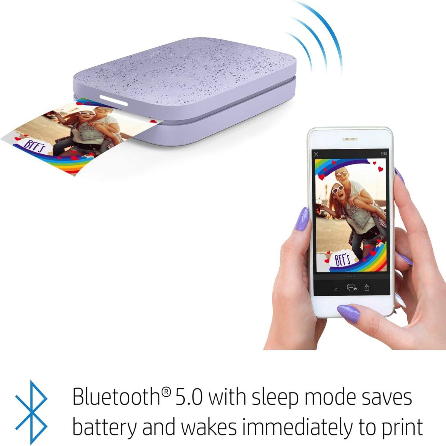 BFF'S x tde BFF'S R Bluetooth 5.0 with sleep mode saves battery and wakes immediately to print